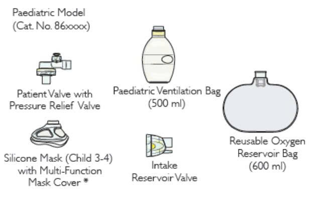 Laerdal Silicone Resuscitator Pediatric