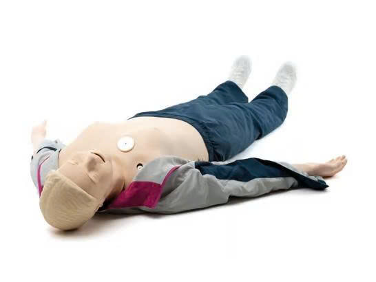 A FULL-BODY ADULT Circulatory Arrest Model ALLOWS TO APPLY ELECTRIC SHOCK