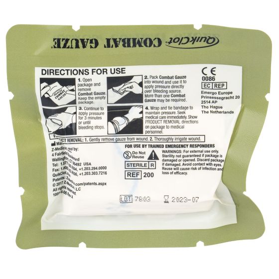 Quikclot Combat Gauze