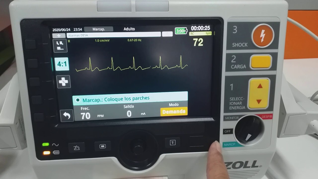 The ZOLL M2 monitor/defibrillator