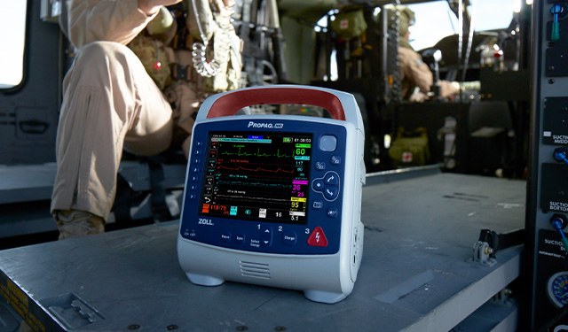 Cardioma shock machine with Monitor Propad MD