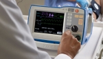 Heart shock machine with R-Series Plus Monitor