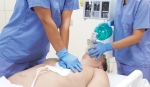 Heart shock machine with R-Series Plus Monitor