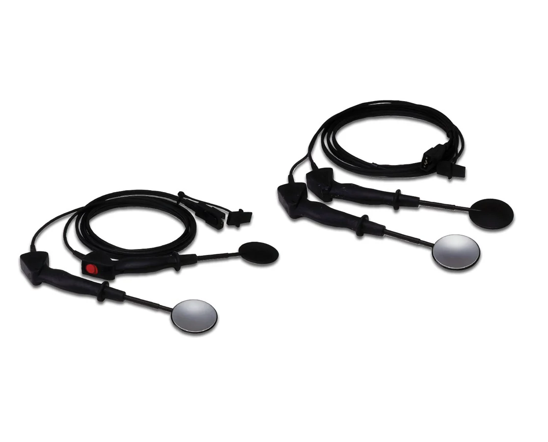 Tay cầm điện cực sốc trong